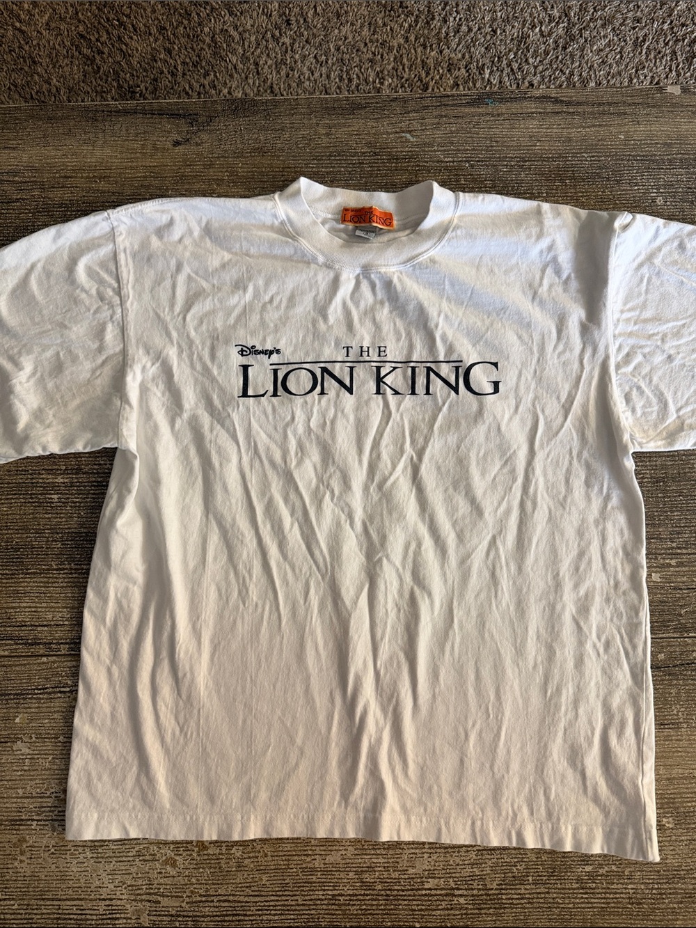 Disney vintage The Lion king Simba and Mufasa graphic t-shirt